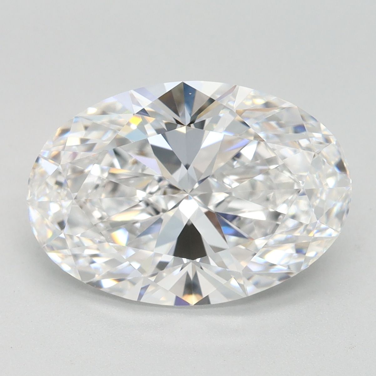 3.35 ct. oval Lab Grown Diamond front image