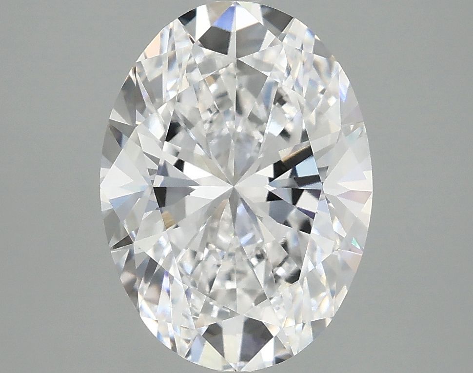3.02 ct. oval Lab Grown Diamond front image
