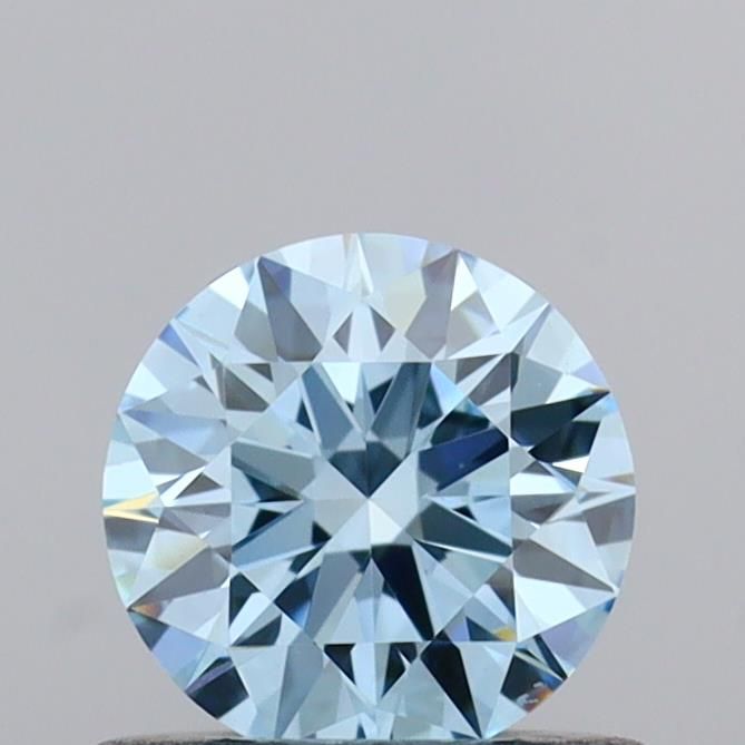 0.55 CT Fancy Vivid Blue ROUND