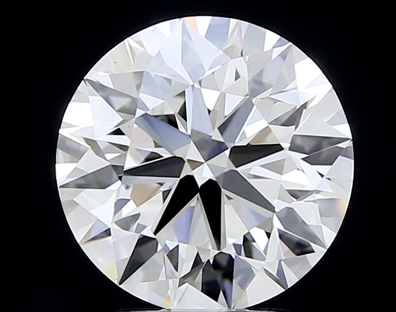 3.73 ct Round diamond