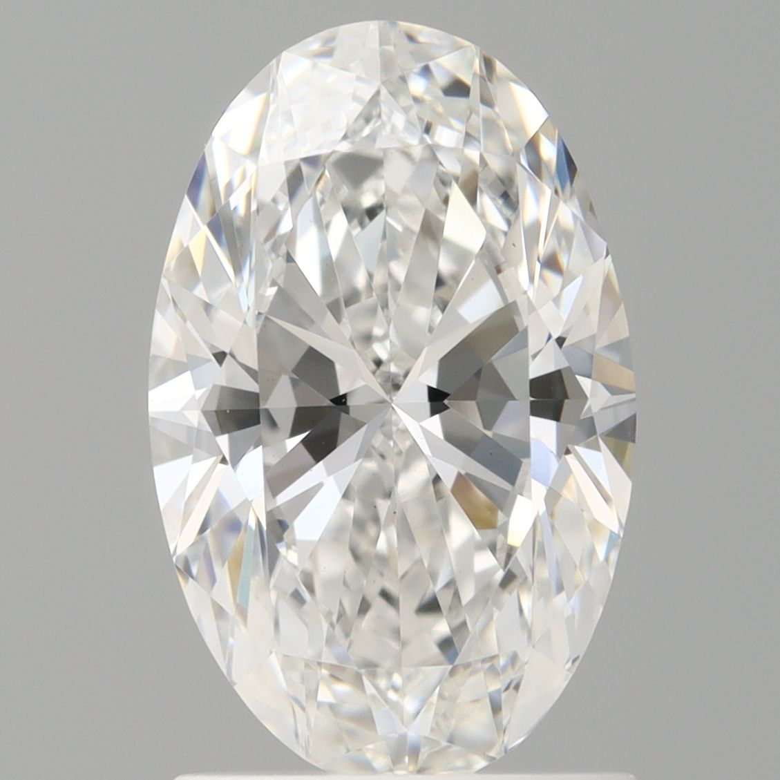 1.56 ct. oval Lab Grown Diamond front image