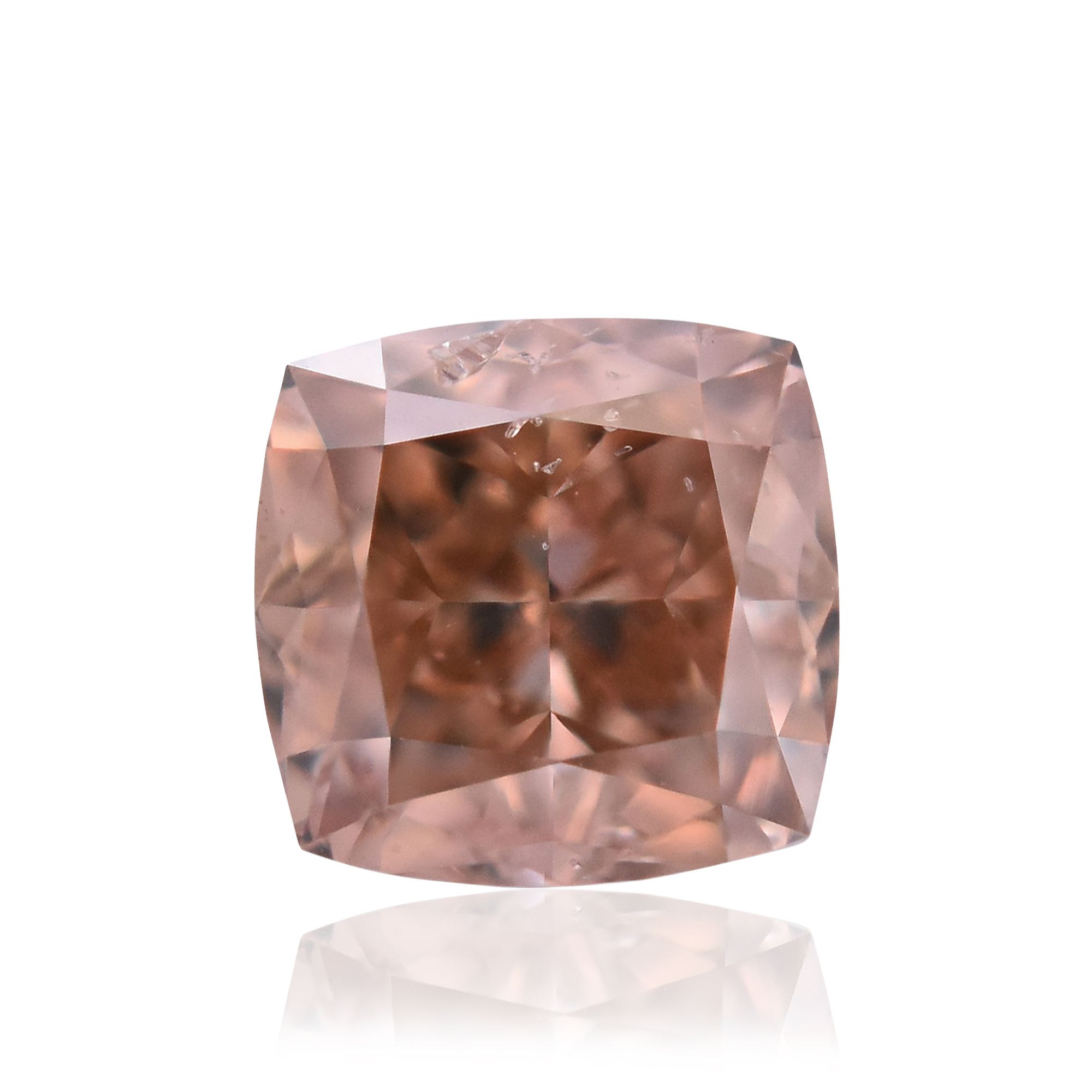 Diament 0.56 ct Fancy Deep Brown Pink/I1