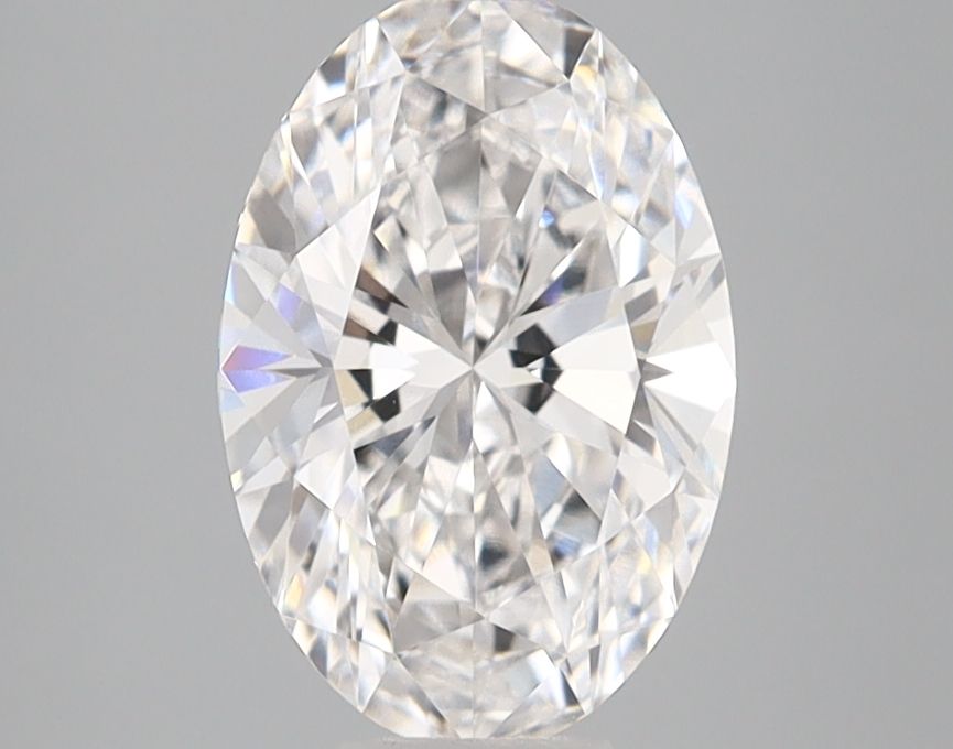 1.57 ct. oval Lab Grown Diamond front image