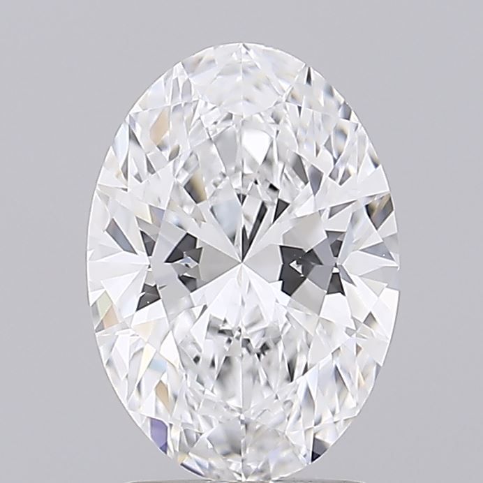 2.07 ct. oval Lab Grown Diamond front image