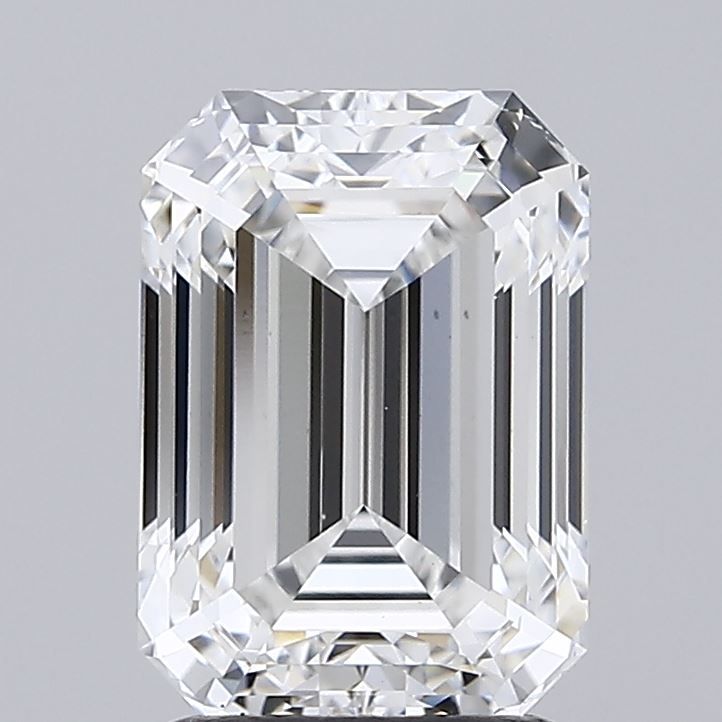 2.53 ct. emerald Lab Grown Diamond front image