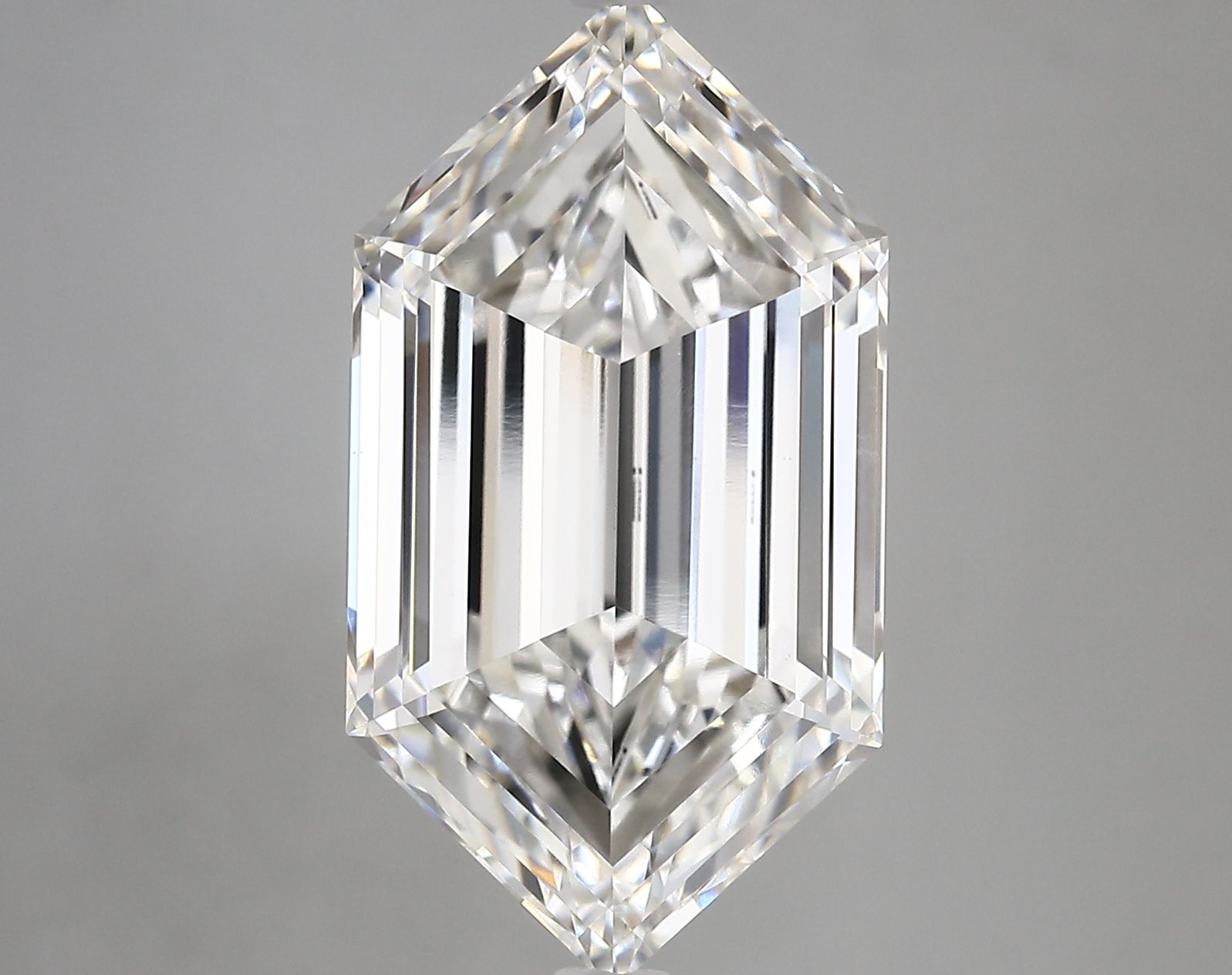 7.85 ct lab-grown Hexagonal Diamond