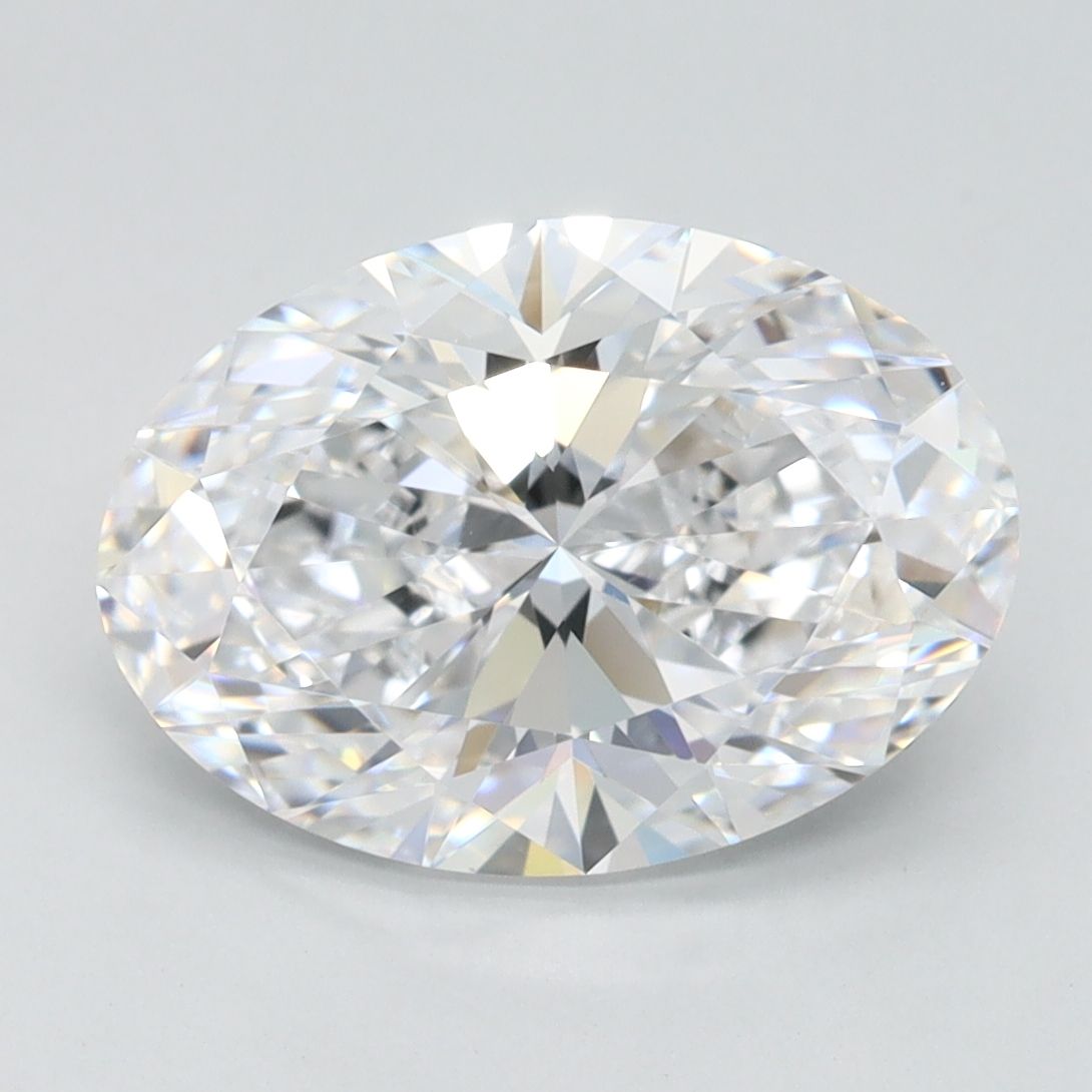 2.67 ct. oval Lab Grown Diamond front image