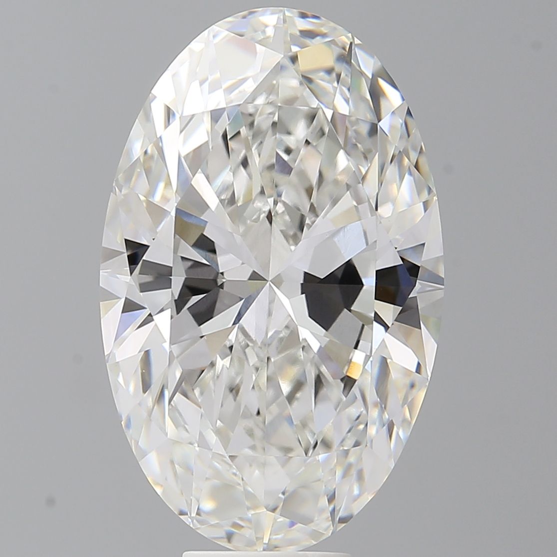 10.58 ct. oval Lab Grown Diamond front image