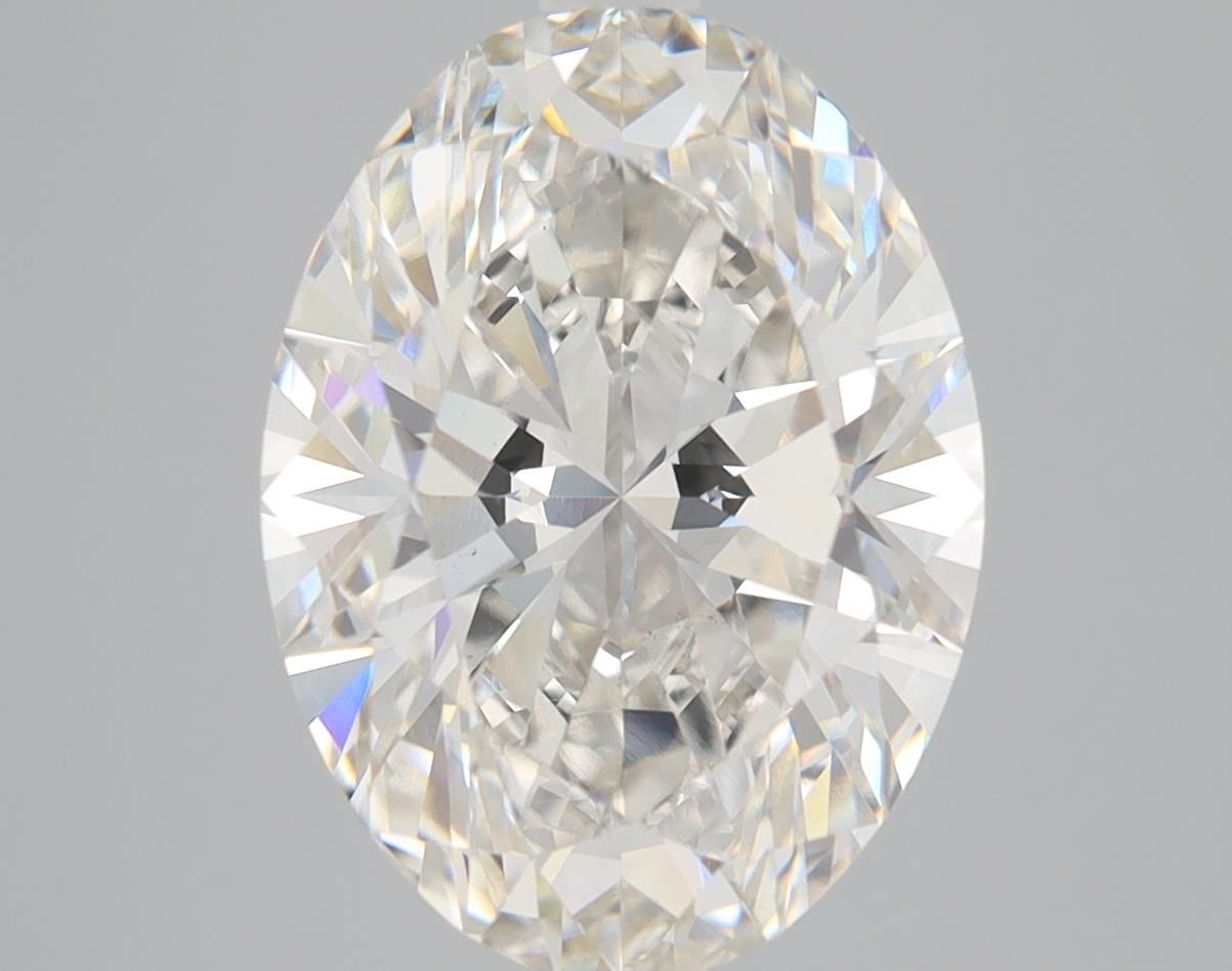5.00 ct. oval Lab Grown Diamond front image