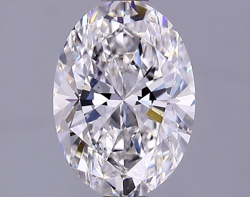 1.34 ct. oval Lab Grown Diamond front image