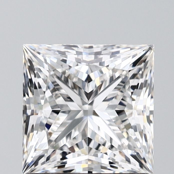 1.54 ct. princess Lab Grown Diamond front image