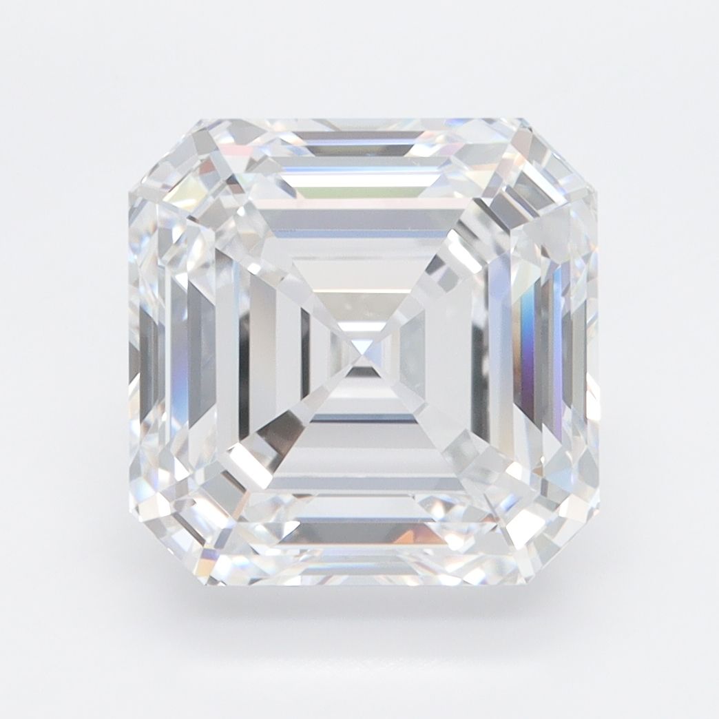 Diamant Asscher 5.06 ct - Couleur D - Pureté VVS1