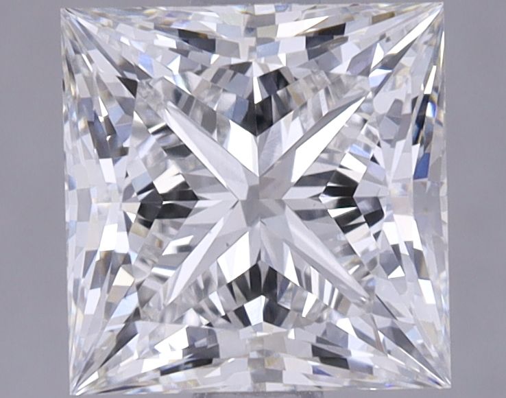1.45 ct. princess Lab Grown Diamond front image