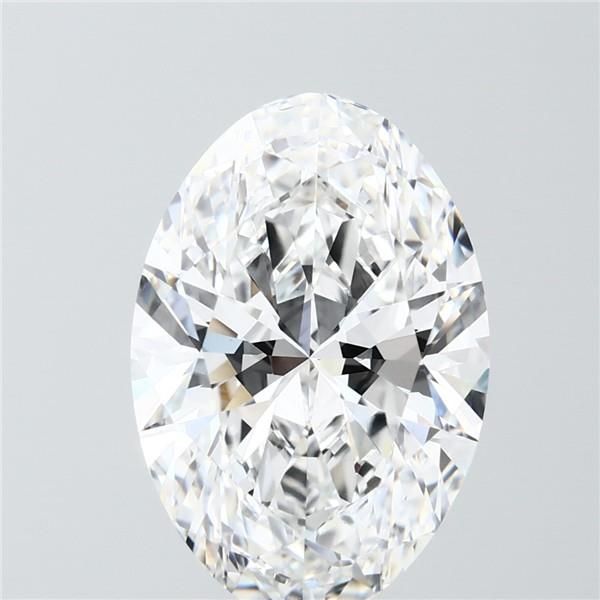 6.08 ct. oval Lab Grown Diamond front image