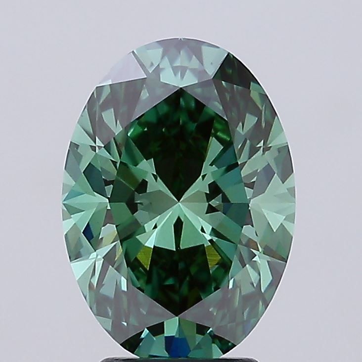 4.05 ct. oval Lab Grown Diamond front image