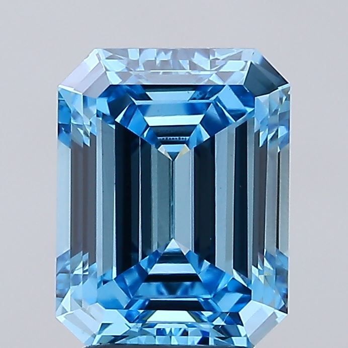 2.55 ct. emerald Lab Grown Diamond front image