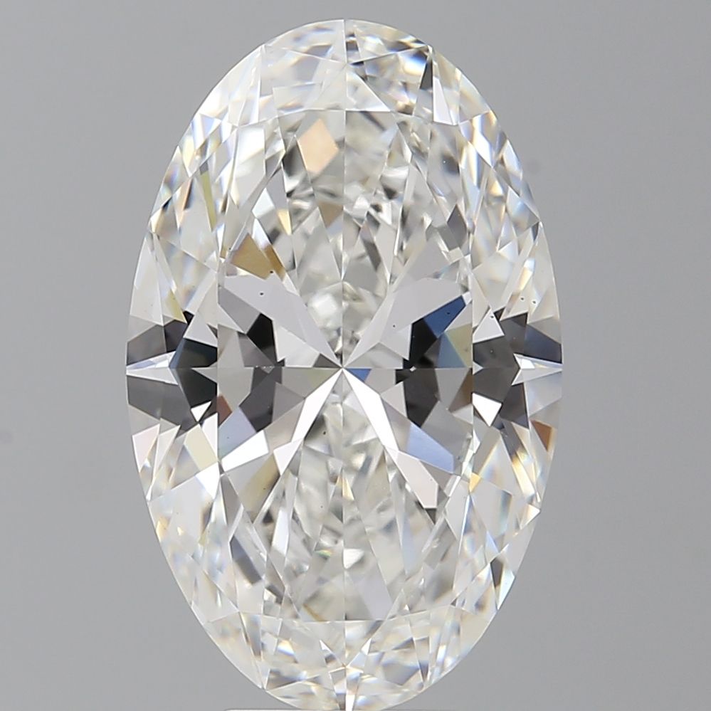 7.52 ct. oval Lab Grown Diamond front image