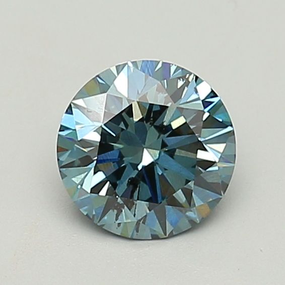 1.5 CT Fancy Vivid Blue ROUND