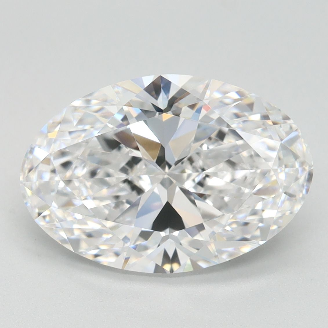3.04 ct. oval Lab Grown Diamond front image