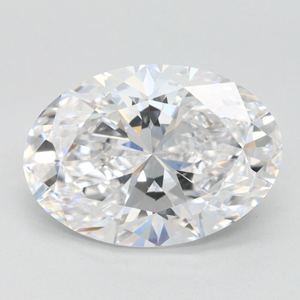 2.08 ct. oval Lab Grown Diamond front image