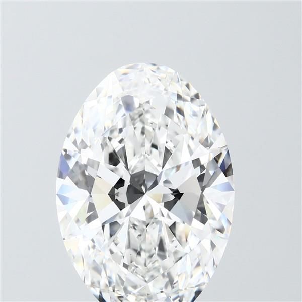 8.02 ct. oval Lab Grown Diamond front image
