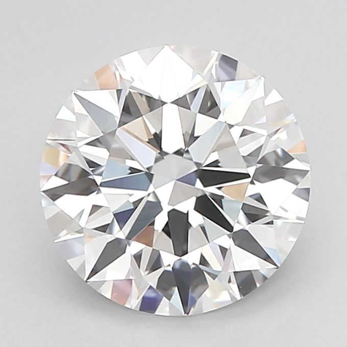 2.54 ct. round Lab Grown Diamond front image