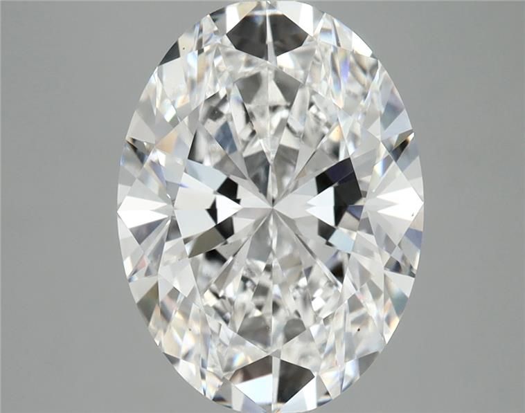 3.92 ct. oval Lab Grown Diamond front image