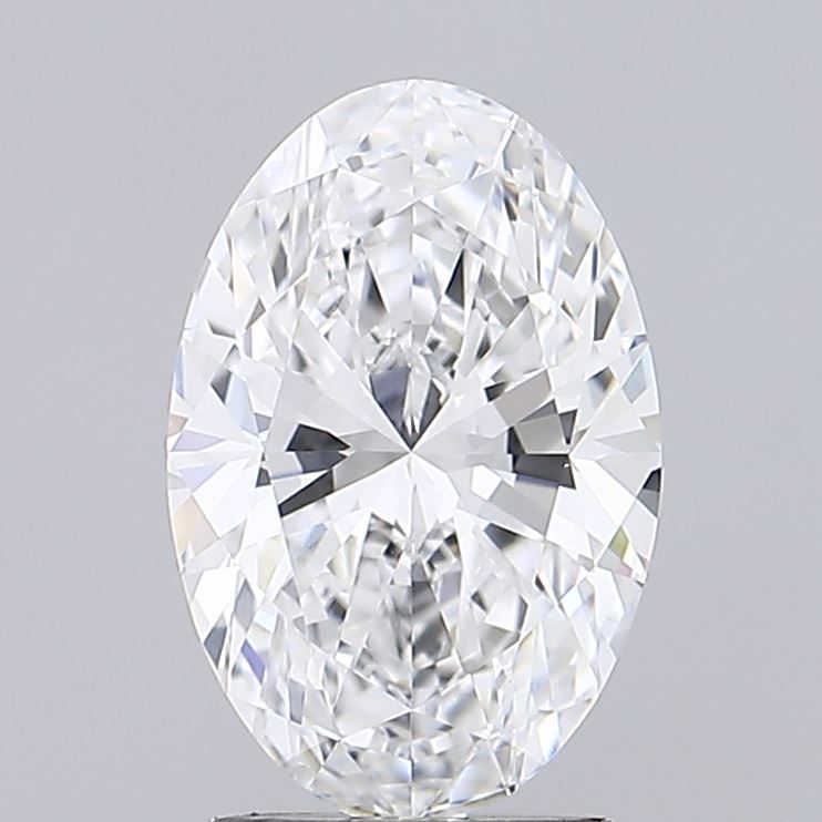 2.03 ct. oval Lab Grown Diamond front image