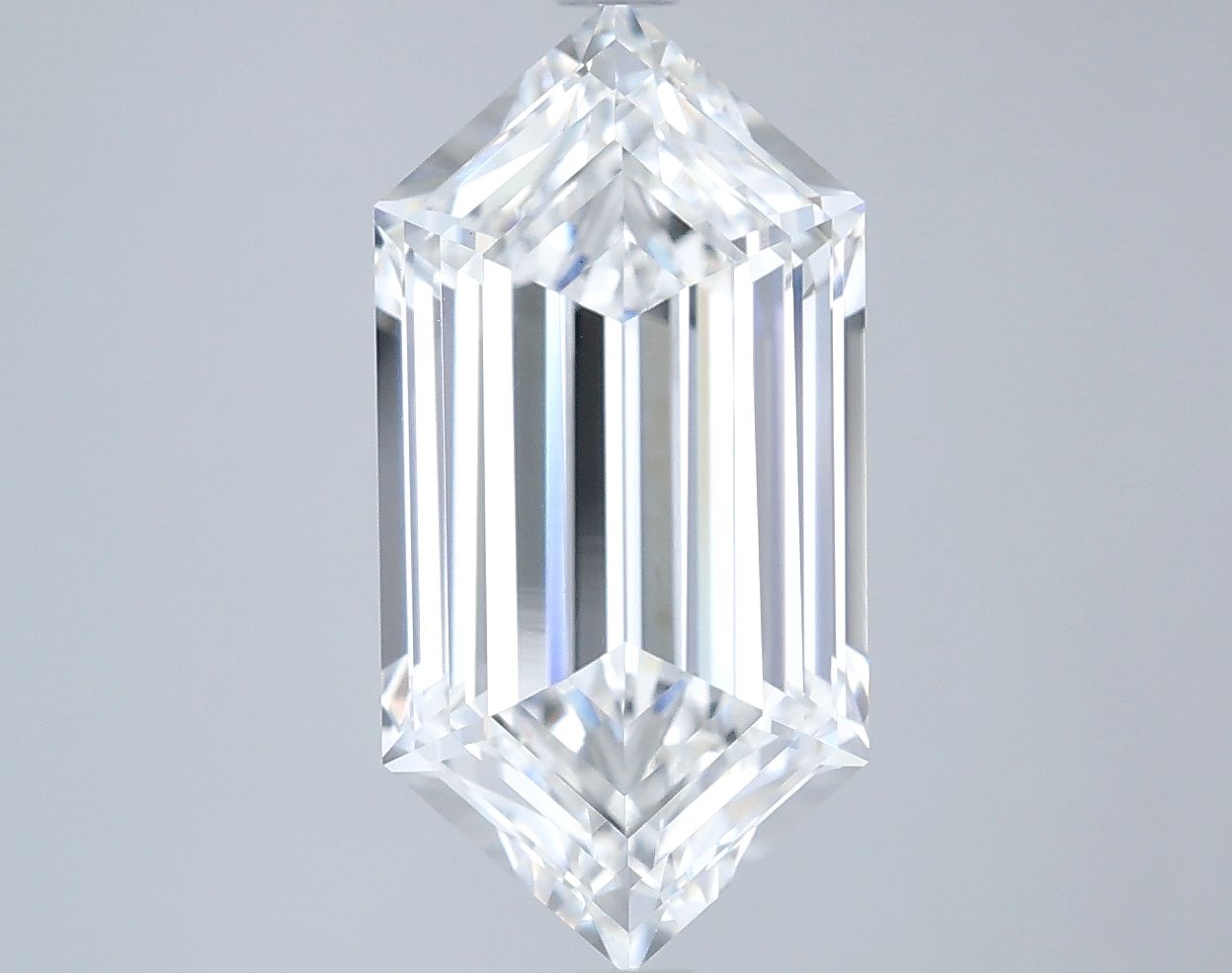 4.12 ct lab-grown Hexagonal Diamond