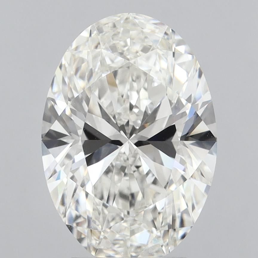 4.03 ct. oval Lab Grown Diamond front image