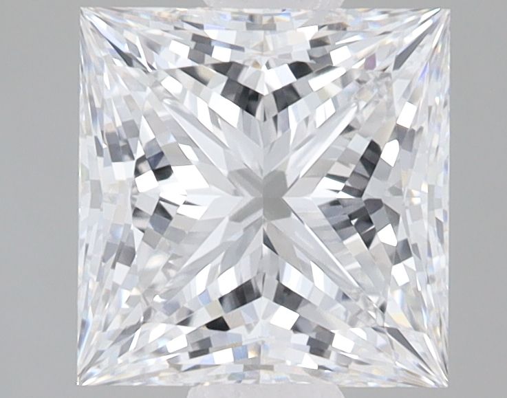 2.54 ct. princess Lab Grown Diamond front image