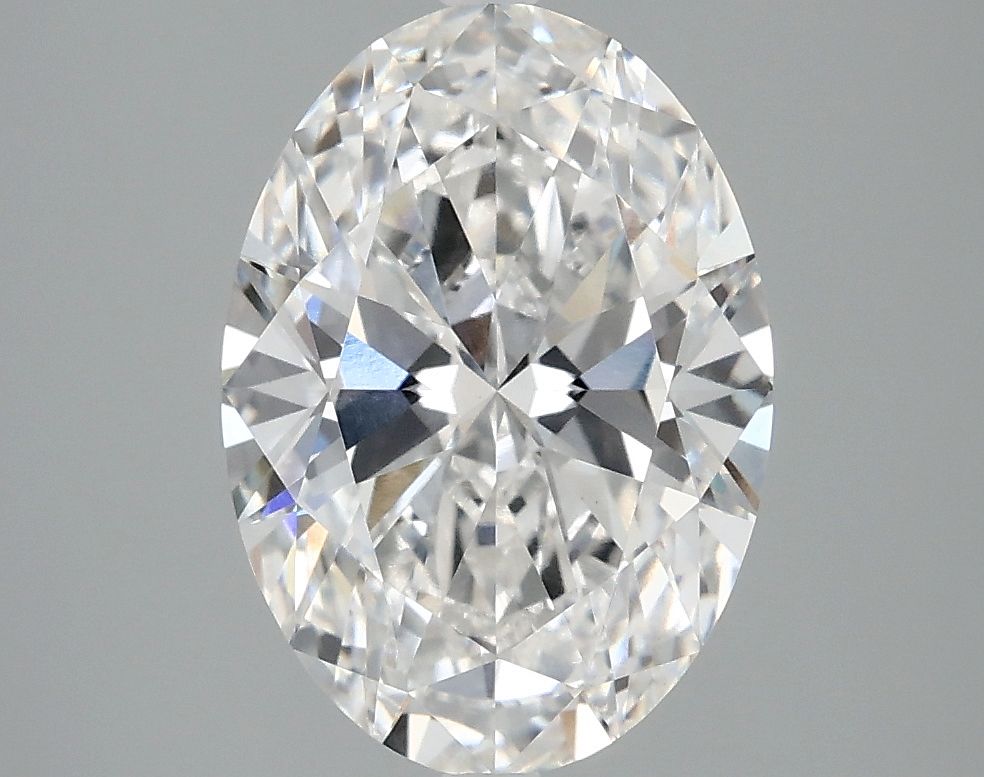 2.96 ct. oval Lab Grown Diamond front image