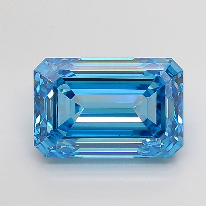 6.09 ct. emerald Lab Grown Diamond front image