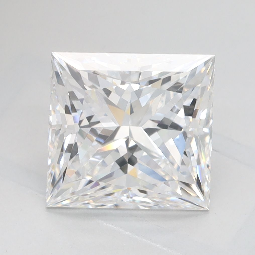 2.57 ct. princess Lab Grown Diamond front image