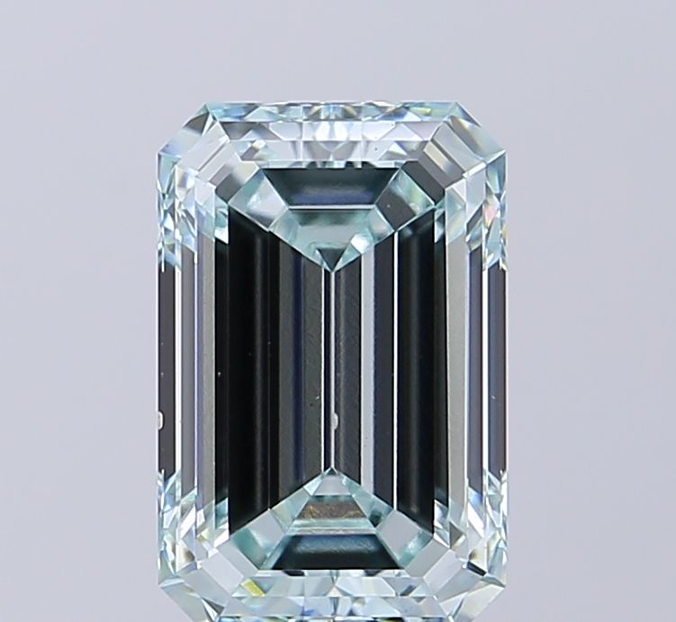 3.01 ct. emerald Lab Grown Diamond front image