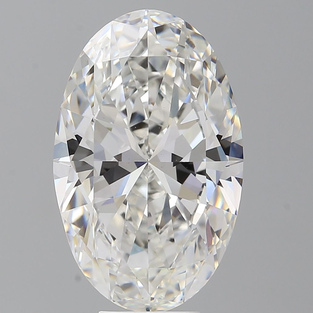 8.05 ct. oval Lab Grown Diamond front image