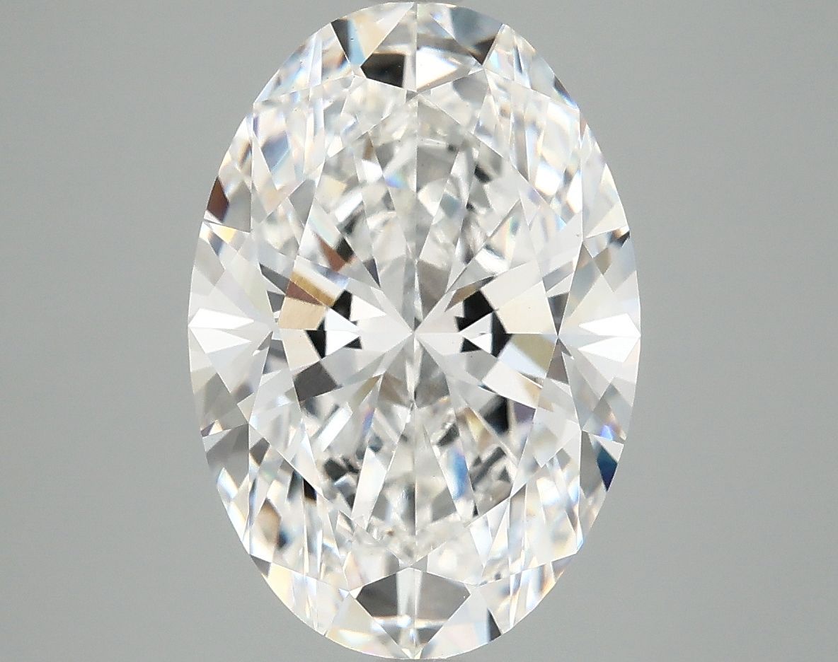 5.09 ct. oval Lab Grown Diamond front image