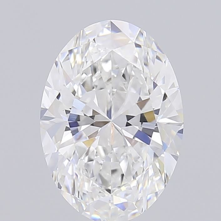 4.05 ct. oval Lab Grown Diamond front image