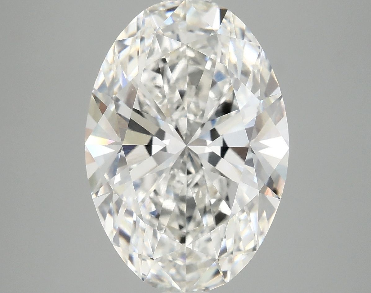 5.09 ct. oval Lab Grown Diamond front image