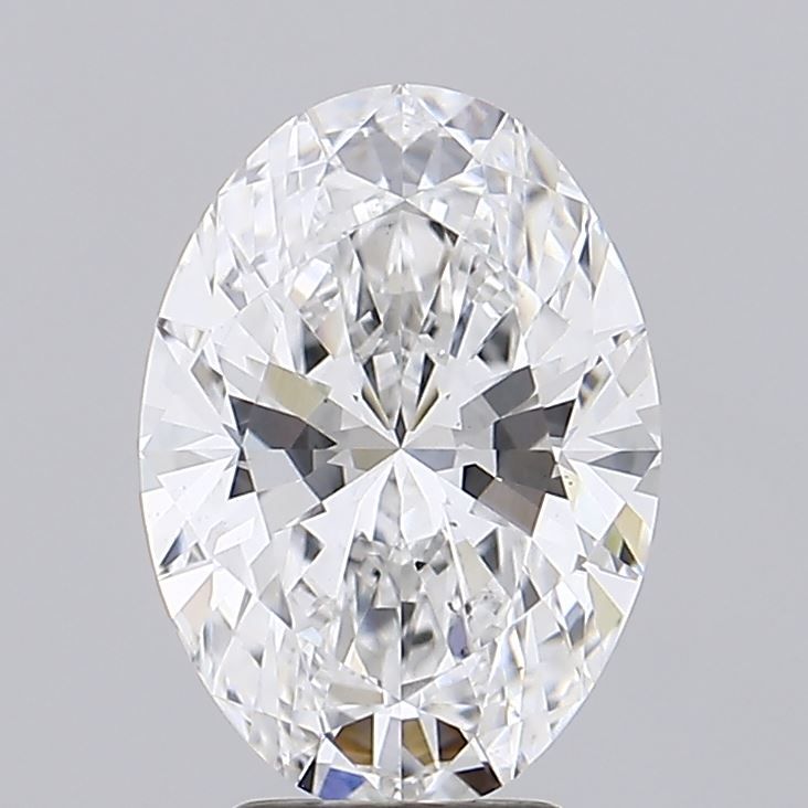 4.09 ct. oval Lab Grown Diamond front image