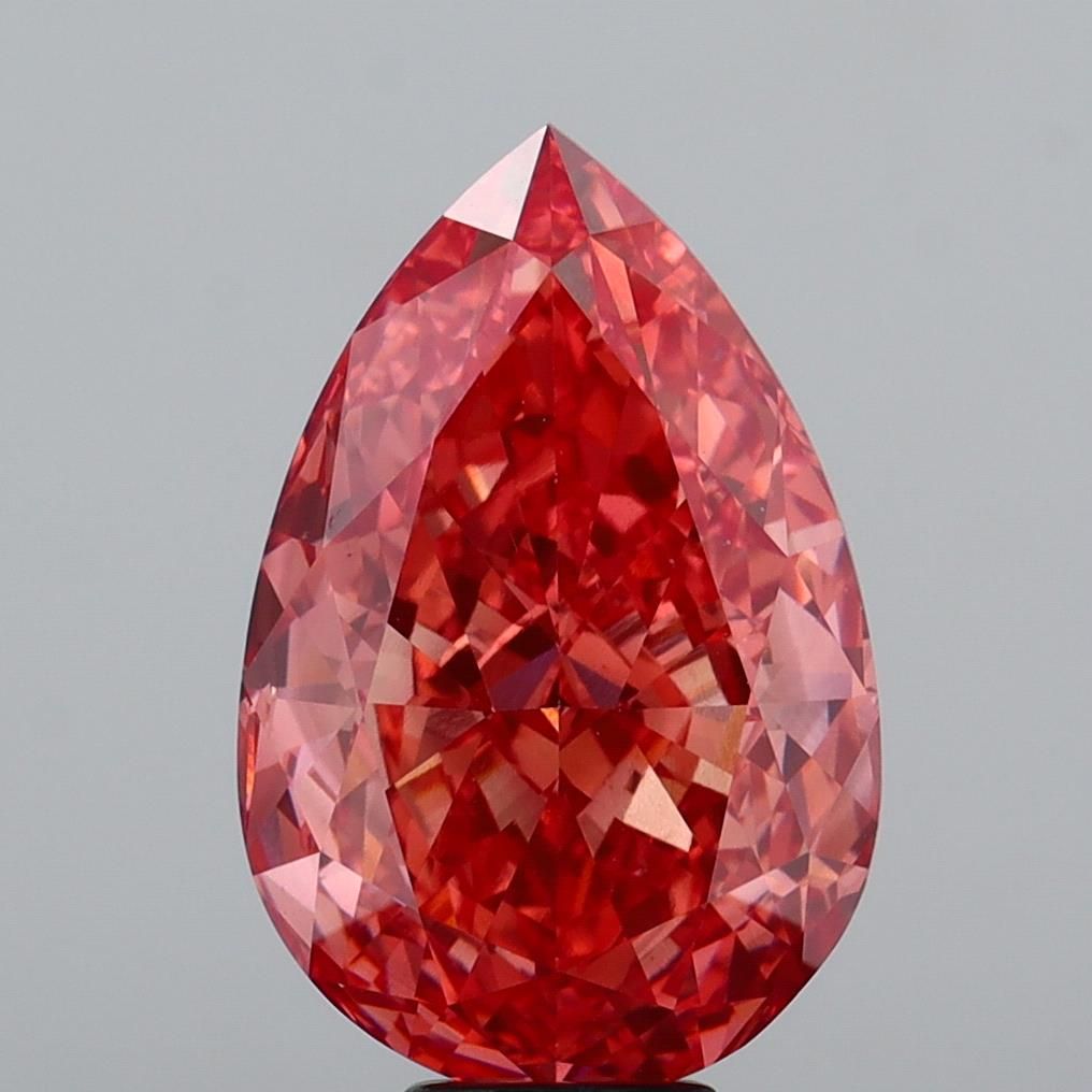 12.27 ct. pear Lab Grown Diamond front image