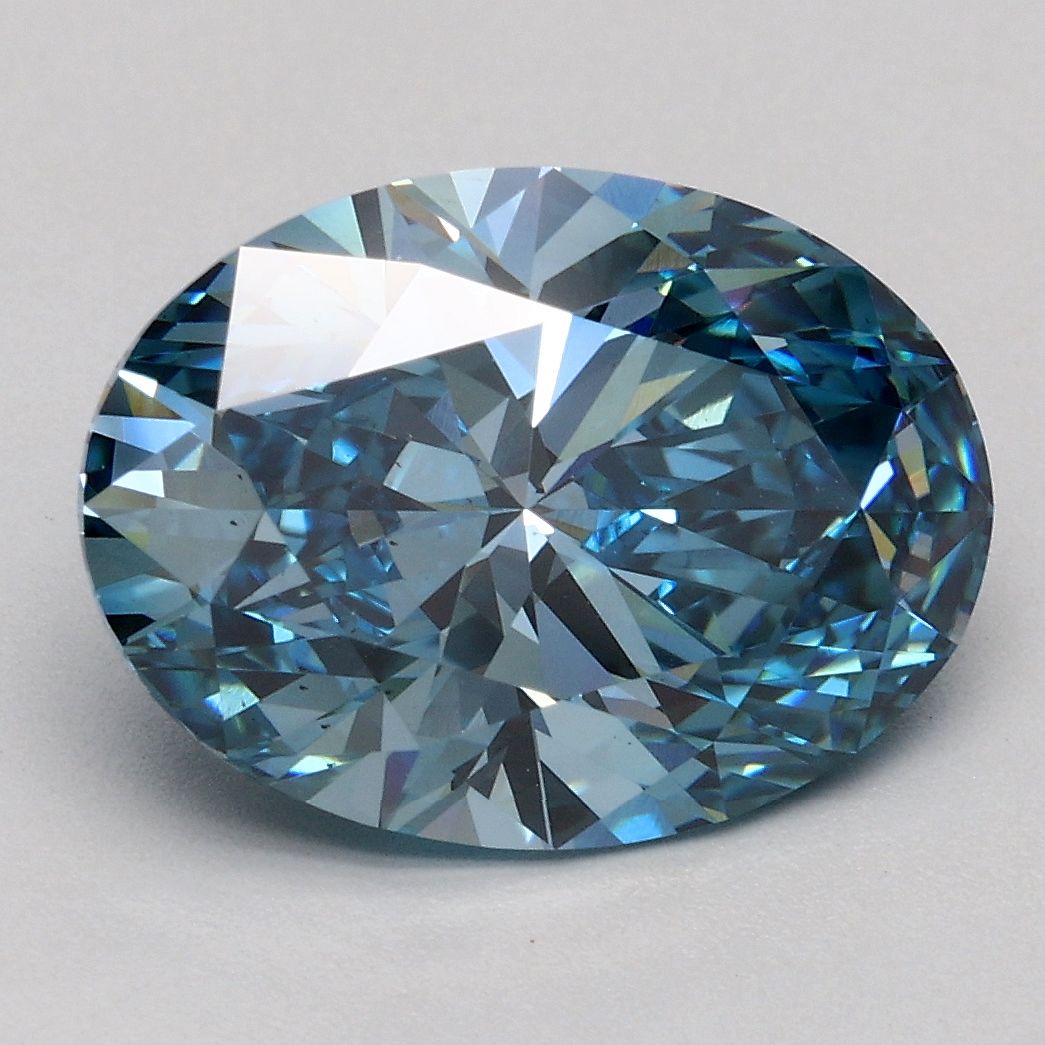 3.06 ct. oval Lab Grown Diamond front image