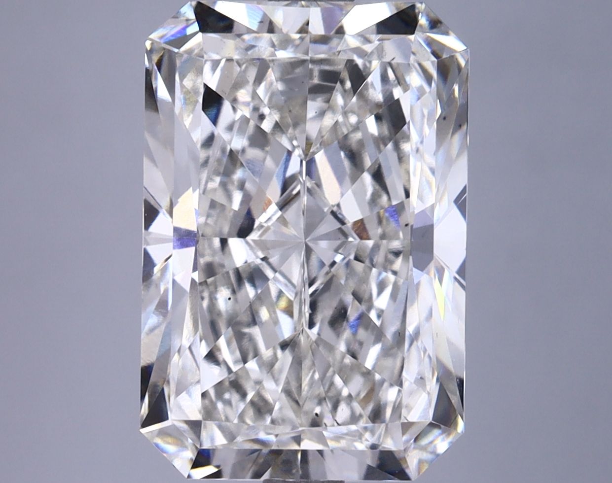 6.12 ct. radiant Lab Grown Diamond front image