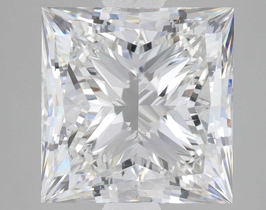 5.03 ct. princess Lab Grown Diamond front image