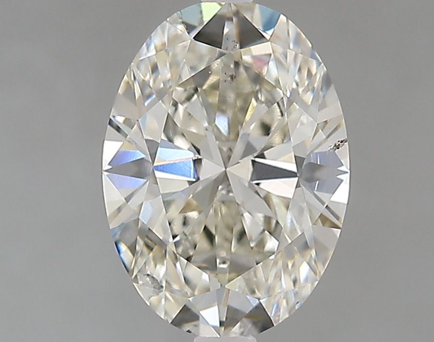 2.01 ct. oval Lab Grown Diamond front image
