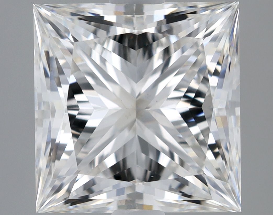 2.67 ct. princess Lab Grown Diamond front image