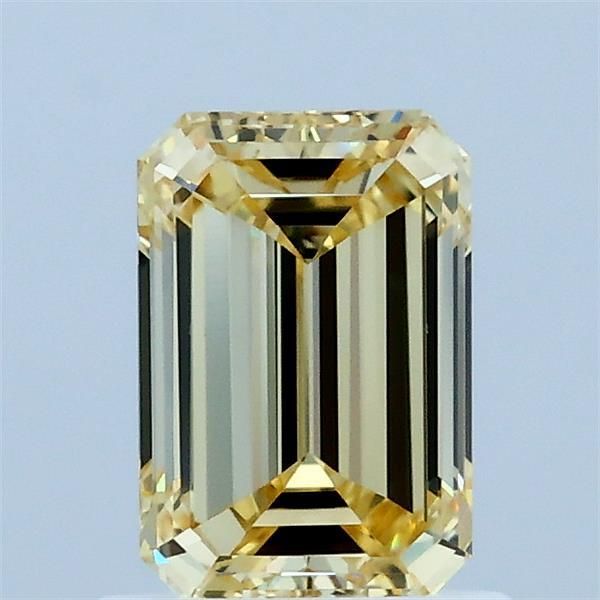 1.0 CT Fancy Yellow EMERALD
