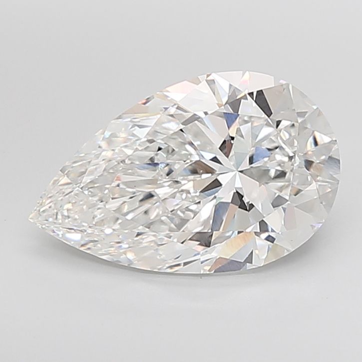 7.01 ct. pear Lab Grown Diamond front image
