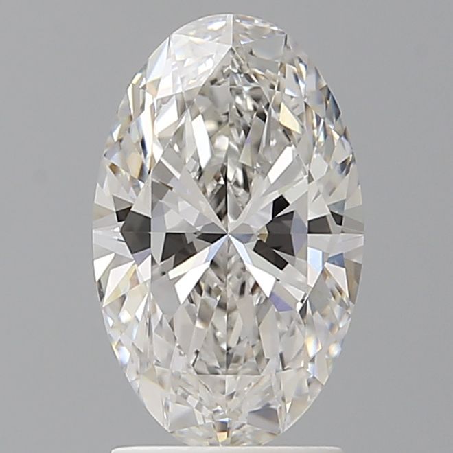 2.10 ct. oval Lab Grown Diamond front image