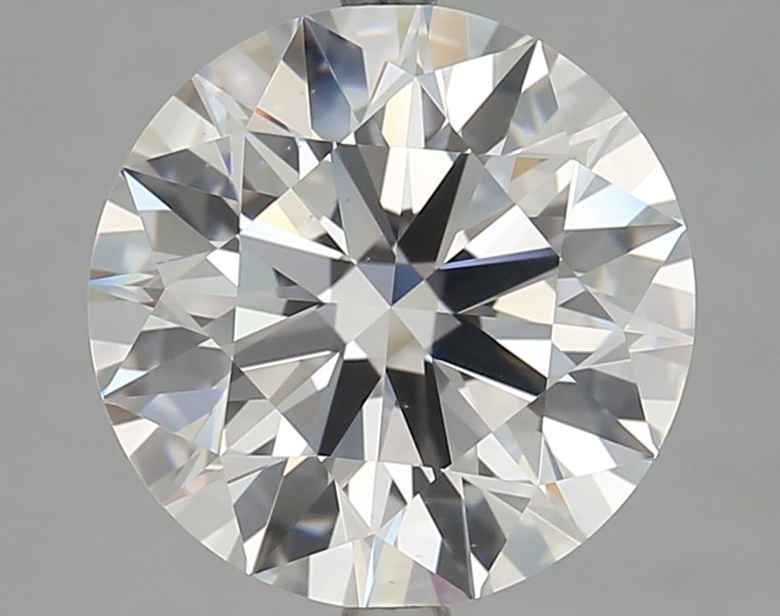 Diamant Rond 5.17 ct - Couleur D - Pureté VS2